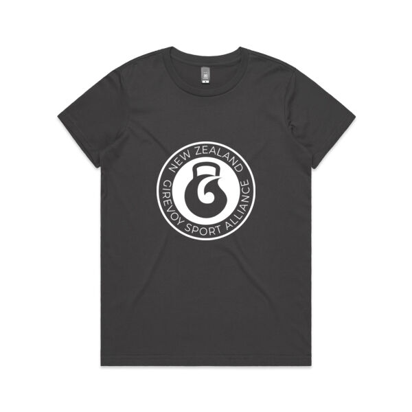 NZGSA T-Shirt (Large Logo) - Women's Maple T-Shirt Thumbnail