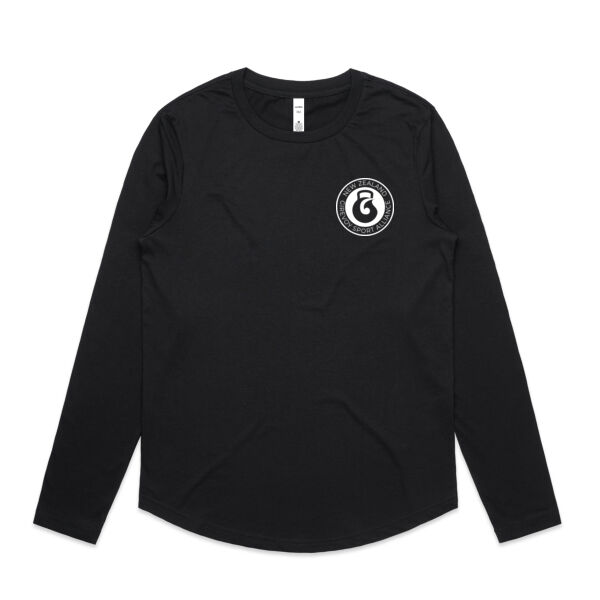 NZGSA Long Sleeved T (Small/Large Logos) - AS Colour Womens Curve Longsleeve Tee Thumbnail