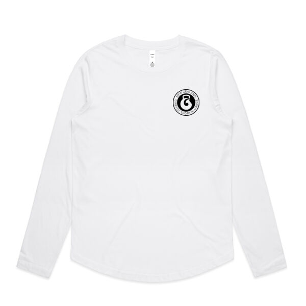 NZGSA Long Sleeved T (Small/Large Logos) - AS Colour Womens Curve Longsleeve Tee Thumbnail