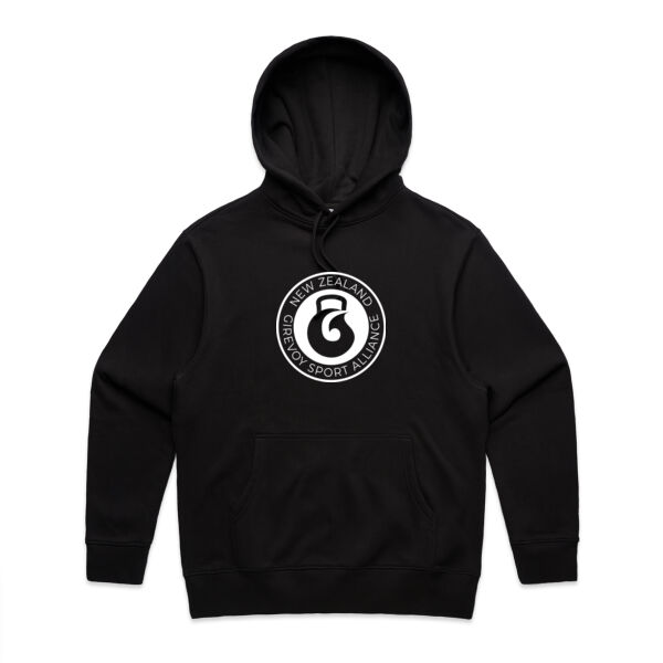 NZGSA Hoodie (Large Logo) - AS Colour Mens Heavy Hood Thumbnail