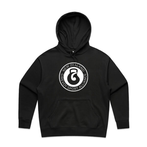 NZGSA Hoodie (Large Logo)  - AS Colour Womens Heavy Hood Thumbnail