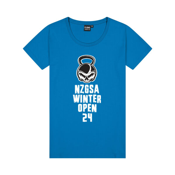 2024 Winter Open - Women's Cloke Silhouette T-Shirt Thumbnail
