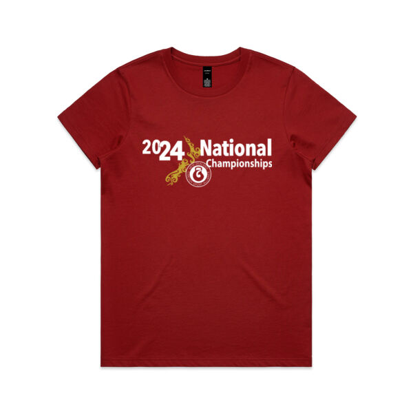 2024 National Championships - Women's Maple T-Shirt Thumbnail