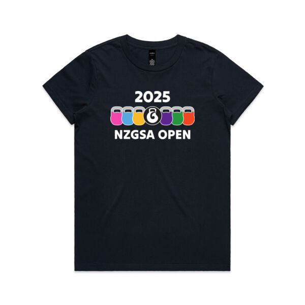 NZGSA 2025 Open T-Shirt - Women's Maple Thumbnail